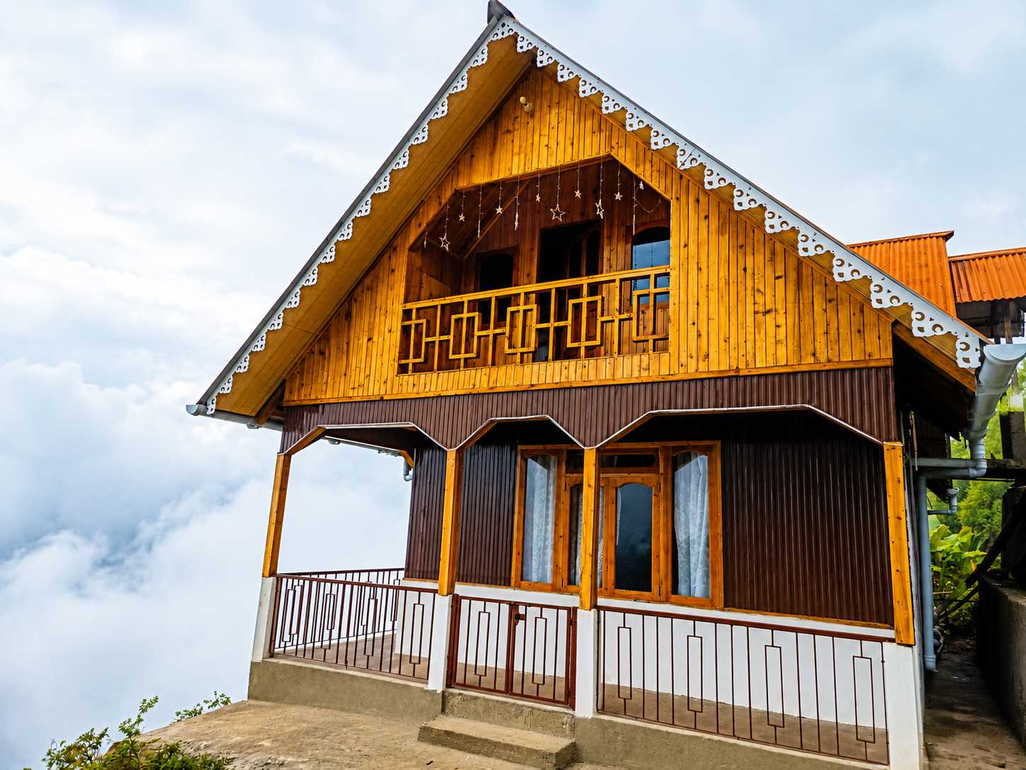 Scenic view of Sunrise Eco Homestay in Darjeeling